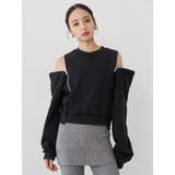 2WAYジップスウェット | MURUA | 詳細画像5 