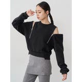 2WAYジップスウェット | MURUA | 詳細画像6 