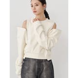 ホワイト | 2WAYジップスウェット | MURUA