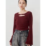 ボルドー | 2WAYカットソー | MURUA