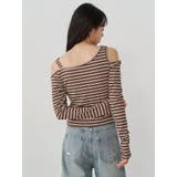 アシメデザインベルトトップス | MURUA | 詳細画像14 