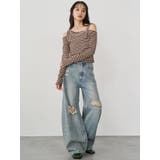 アシメデザインベルトトップス | MURUA | 詳細画像15 