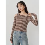 アシメデザインベルトトップス | MURUA | 詳細画像4 