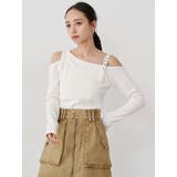 アシメデザインベルトトップス | MURUA | 詳細画像5 