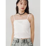 ロゴプレートスクエアキャミ | MURUA | 詳細画像1 