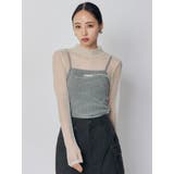 ロゴプレートスクエアキャミ | MURUA | 詳細画像17 