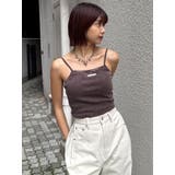 ロゴプレートスクエアキャミ | MURUA | 詳細画像40 