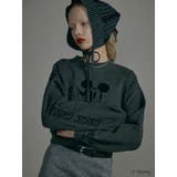 【ミッキーマウス】フロッキーデザインスウェット | MURUA | 詳細画像4