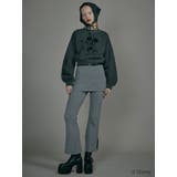 【ミッキーマウス】フロッキーデザインスウェット | MURUA | 詳細画像5