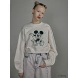 【ミッキーマウス】フロッキーデザインスウェット | MURUA | 詳細画像7