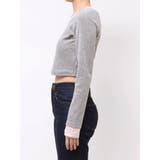 シアードッキングベロアトップス | MURUA | 詳細画像23 