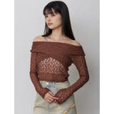 レースカシュクールオフショルトップス | MURUA | 詳細画像26 