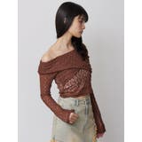 レースカシュクールオフショルトップス | MURUA | 詳細画像27 