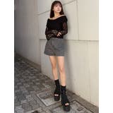 レースカシュクールオフショルトップス | MURUA | 詳細画像36 