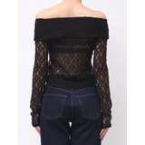 レースカシュクールオフショルトップス | MURUA | 詳細画像48 