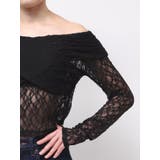 レースカシュクールオフショルトップス | MURUA | 詳細画像50 