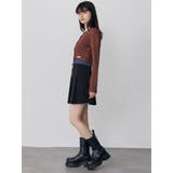 レイヤードクロップドカーディガン | MURUA | 詳細画像13 