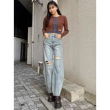 レイヤードクロップドカーディガン | MURUA | 詳細画像21 