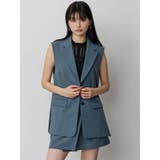 サイドオープントテーラードジレ【セットアップ着用可】【接触冷感】 | MURUA | 詳細画像19