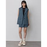 サイドオープントテーラードジレ【セットアップ着用可】【接触冷感】 | MURUA | 詳細画像25