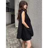 サイドオープントテーラードジレ【セットアップ着用可】【接触冷感】 | MURUA | 詳細画像38