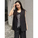 サイドオープントテーラードジレ【セットアップ着用可】【接触冷感】 | MURUA | 詳細画像42