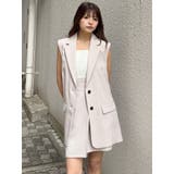 サイドオープントテーラードジレ【セットアップ着用可】【接触冷感】 | MURUA | 詳細画像45