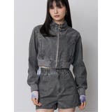 グレー | ウォッシュスタンドネックショートブルゾン【セット販売対象】 | MURUA