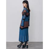 バイカラークロシェニットワンピース | MURUA | 詳細画像6 