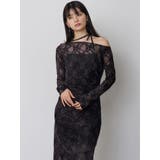 フロッキーフラワーシアーワンピース | MURUA | 詳細画像10 