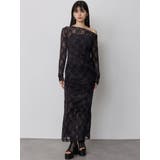 フロッキーフラワーシアーワンピース | MURUA | 詳細画像14 