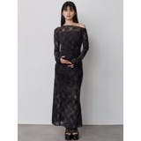 フロッキーフラワーシアーワンピース | MURUA | 詳細画像15 