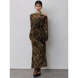 フロッキーフラワーシアーワンピース | MURUA | 詳細画像20 