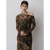 フロッキーフラワーシアーワンピース | MURUA | 詳細画像25 