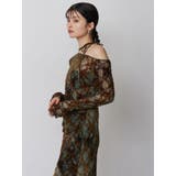 フロッキーフラワーシアーワンピース | MURUA | 詳細画像26 