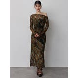 フロッキーフラワーシアーワンピース | MURUA | 詳細画像28 