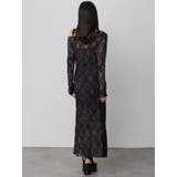 フロッキーフラワーシアーワンピース | MURUA | 詳細画像8 