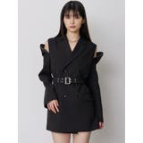 ジャケットライクZIPミニワンピース | MURUA | 詳細画像2 