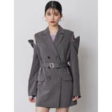 ジャケットライクZIPミニワンピース | MURUA | 詳細画像3 