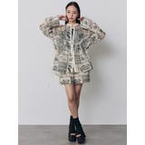 ウエストドロストシアーレースシャツ【セットアップ着用可】 | MURUA | 詳細画像14