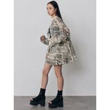 ウエストドロストシアーレースシャツ【セットアップ着用可】 | MURUA | 詳細画像15