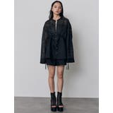 ウエストドロストシアーレースシャツ【セットアップ着用可】 | MURUA | 詳細画像23