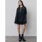 ウエストドロストシアーレースシャツ【セットアップ着用可】 | MURUA | 詳細画像24