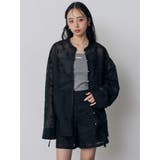 ウエストドロストシアーレースシャツ【セットアップ着用可】 | MURUA | 詳細画像28