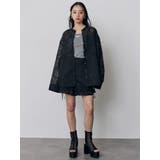 ウエストドロストシアーレースシャツ【セットアップ着用可】 | MURUA | 詳細画像30