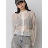 チュールレイヤードシャツ | MURUA | 詳細画像1 