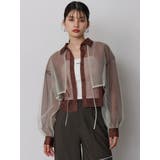 チュールレイヤードシャツ | MURUA | 詳細画像2 