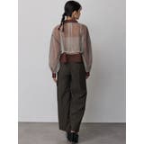 チュールレイヤードシャツ | MURUA | 詳細画像20 