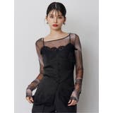 レースドッキングキャミソール | MURUA | 詳細画像2 