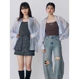 マットシアーシャツ | MURUA | 詳細画像15 